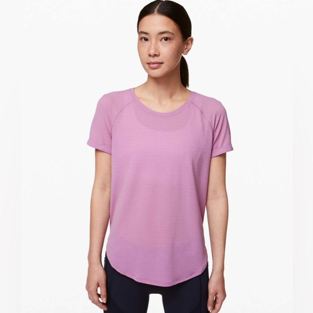 Lululemon Open Up Tie Back Tee.  Size 6